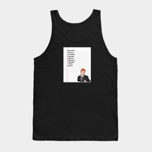 Never Gonna List Tank Top